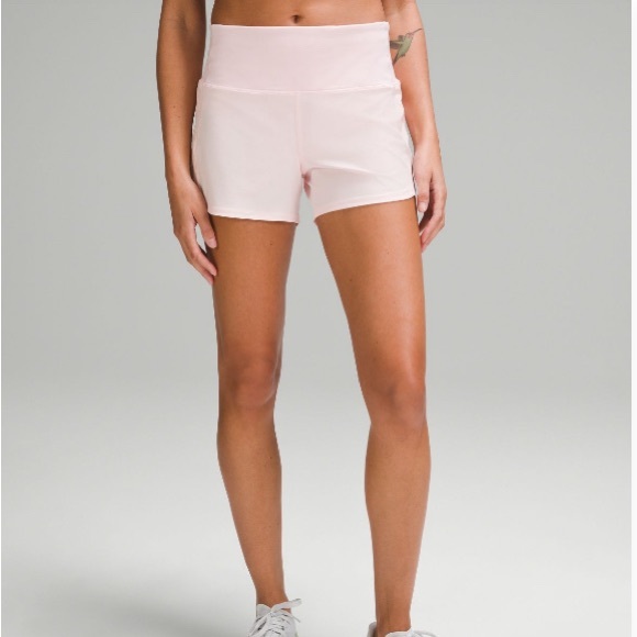 lululemon athletica Pants - NWOT Lululemon Strawberry Milkshake Speed Up High-Rise Lined Short 4"